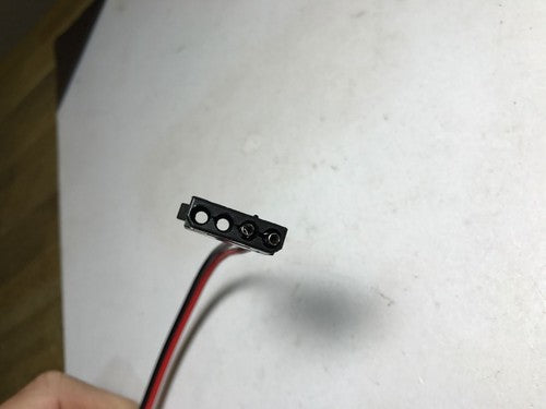 5.5mm x 2.1mm DC Socket to Male Molex 4 Pin Connector Wire Lead