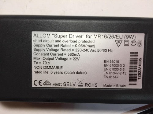 10 X White 90mm Tilt Fitted 5 x LED Ceiling Downlight Lights Spotlight + Driver