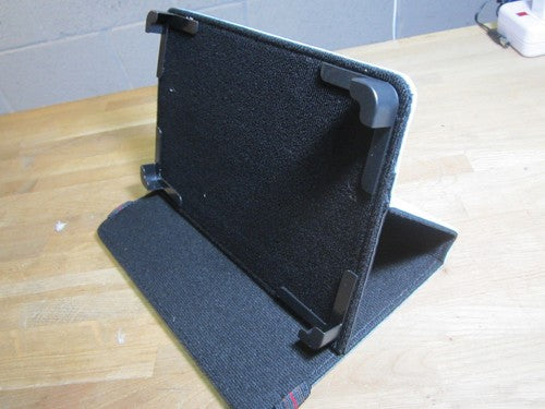 7" Blue PU Leather Multi Angle Stand Carry Case for Android Touchscreen Tablet