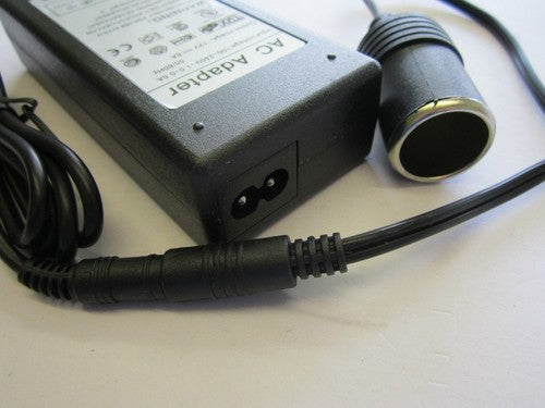 240V Mains to 12V DC Cigarette Lighter Voltage Converter Power Supply 6A (72W)