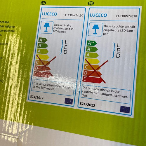 LUCECO 300mm ECO SLIMLINE LED DOWNLIGHT