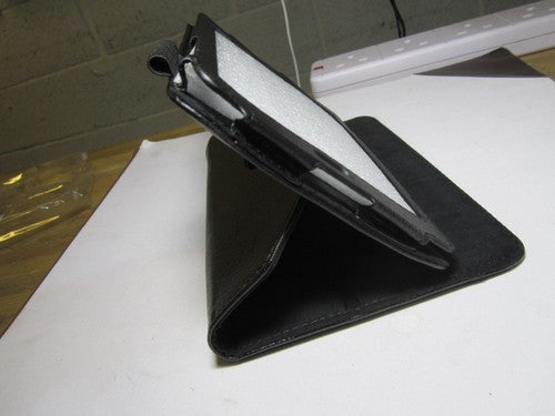 Black PU Leather 360 Rotation Carry Case Holder for Google Nexus 7 Tablet PC