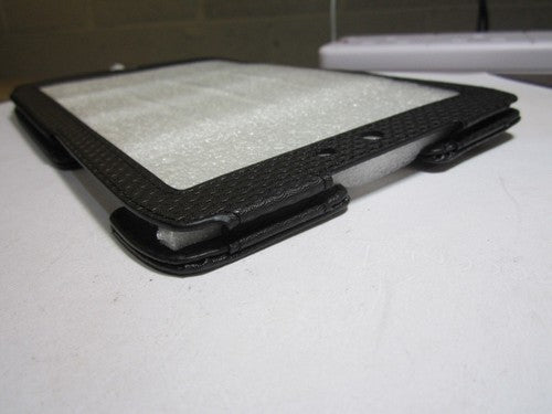 Black PU Leather 360 Rotation Carry Case Stand Folder for Motorola Xoom 2 8.2"