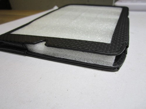 Black PU Leather 360 Rotation Carry Case Stand Folder for Motorola Xoom 2 8.2"