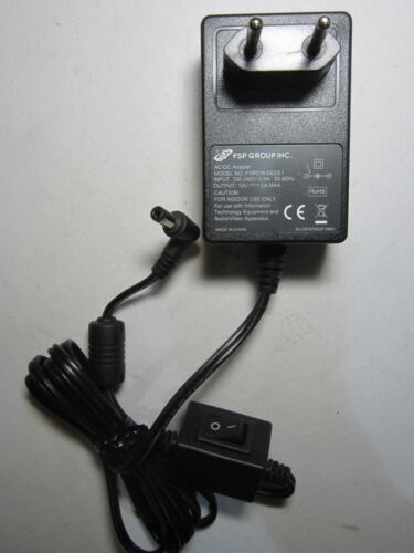 EU FSP GROUP INC AC/DC Adapter Power Supply FSP018-DEEE1 12V 1.5A 5.5mm x 2.5mm