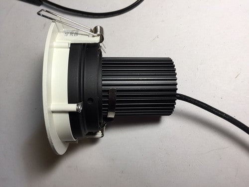 White 90mm Tilt Fitted 5 x LED Ceiling Downlight Spotlight with 22V 580mA Driver