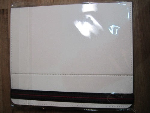 9.7" White PU Leather Multi Angle Stand Carry Case for Android Tablet