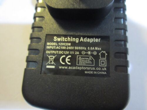 UK Replacement for 12V 1000mA AC-DC Adaptor 4 4moms rockaRoo Rocker Infant Swing