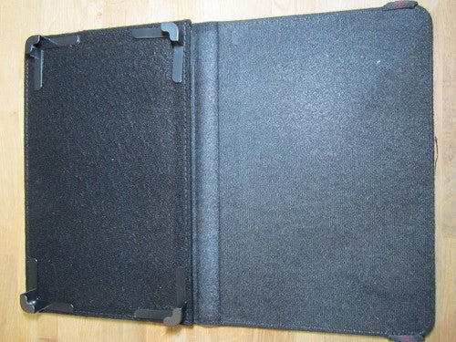 9" L Pink PU Leather Multi Angle Stand Carry Case for Android Touchscreen Tablet