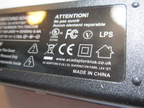 7V 1.75A Switching AC-DC Adaptor Power Supply 7V1.75ACDM Desktop PSU