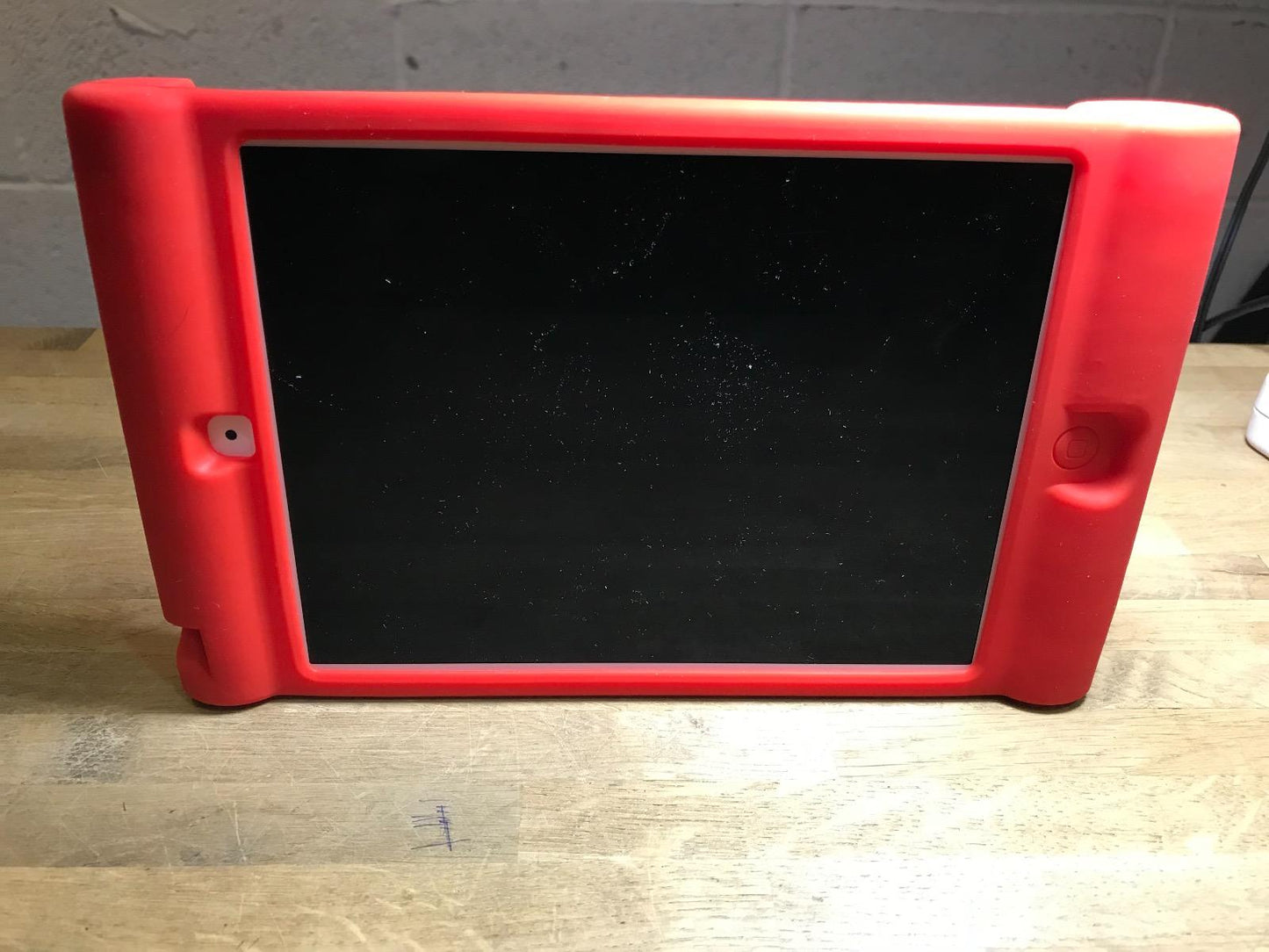 Kids Toddler Childs Red Shockproof Rubber Dropproof Skin Case Ipad Mini 4
