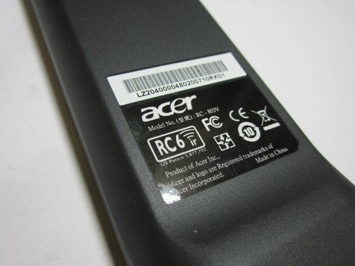 Genuine Original Acer Aspire Media Center Remote Control LZ.20400.007 RC-803V