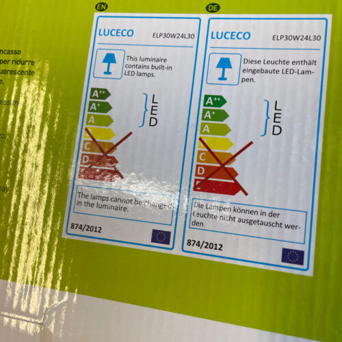 LUCECO 300mm ECO SLIMLINE LED DOWNLIGHT