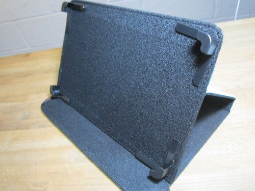 9" Blue PU Leather Multi Angle Stand Carry Case for Android Touchscreen Tablet