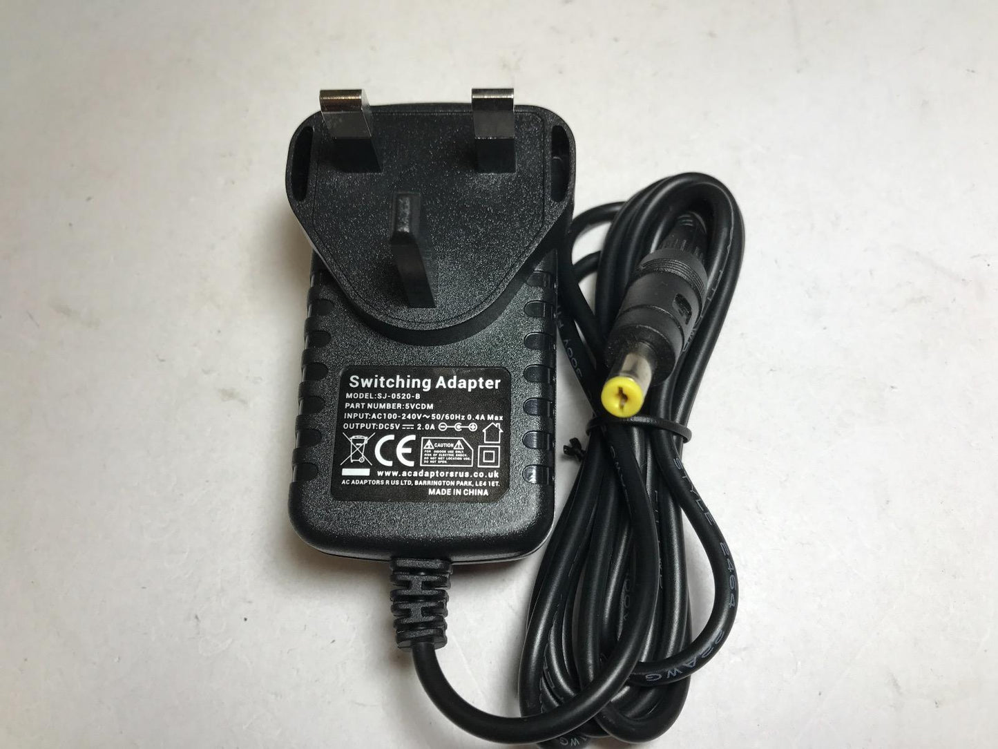 5V 1.75A 1750mA AC-DC Switching Adaptor Power Supply 5.5x1.75 5.5mmx1.75mm