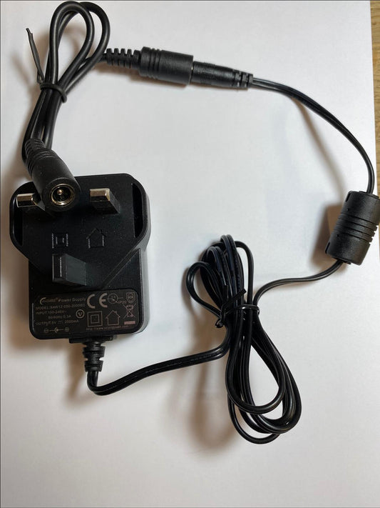 Replacement for 5V 1.27VA GP-LT050DC255EI41(UK) AC-DC Adaptor Power Supply