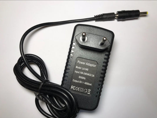 EU 2 Pin European 5V 4A 4000mA AC-DC Switching Adaptor Power Supply 4mm x 1.7mm