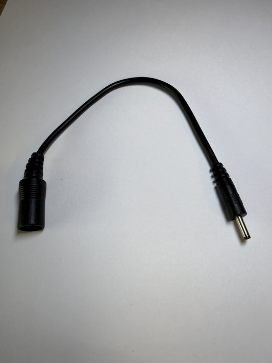 DC Push On Extension Socket 5.5mm x 2.1mm to Male 3.0mm x 1.1mm 3x1.1 5521 3011