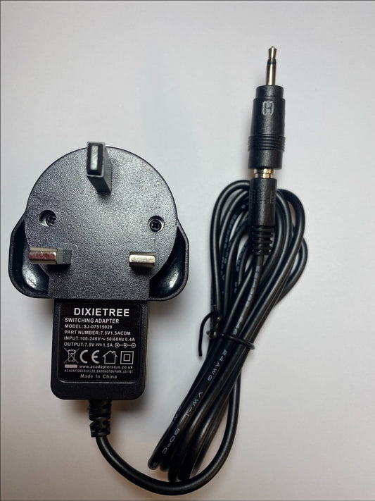 Replacement 7.5V AC-DC Adaptor Power Supply for Leica ROTEO 35G Laser Level