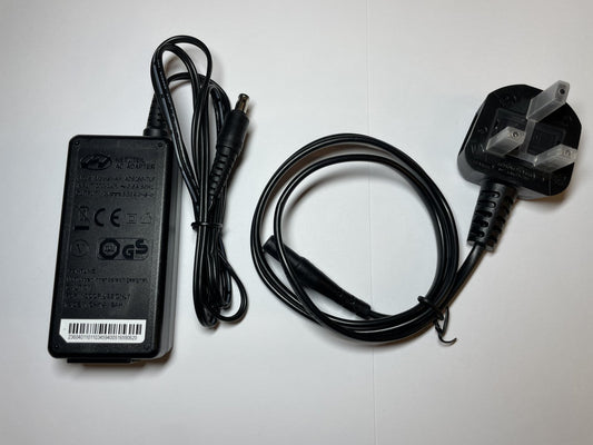 NETZTEIL AC ADAPTER AD8260-7LF 12V 3.33A POWER SUPPLY + UK PLUG LEAD