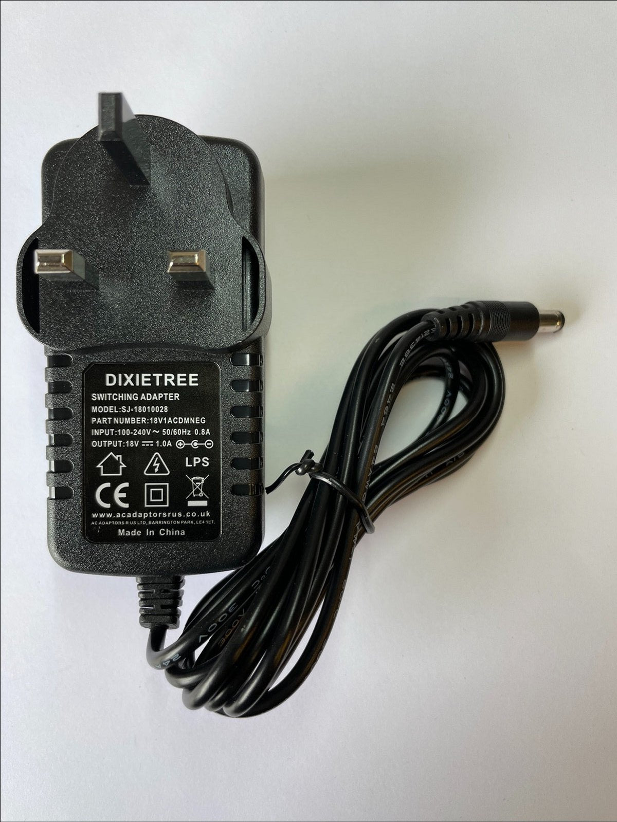 18V Mains AC-DC Switching Adapter for B&Q Brand Performance Power/Hammer Drill