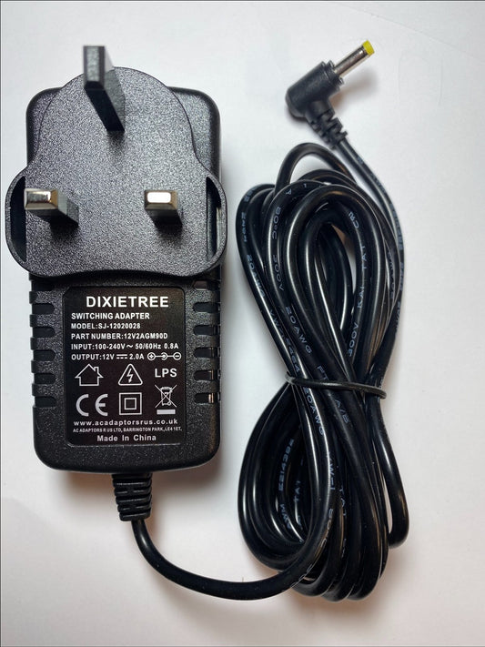 Replacement for 12V 1.5A AC-DC Power Adaptor Govee Model YXTG18UK-1201500