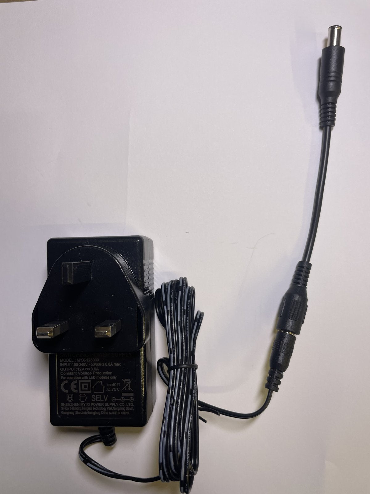 Replacement 12V 3.0A AC Power Supply for Samsung Sync Master DSP-3612A UK Plug