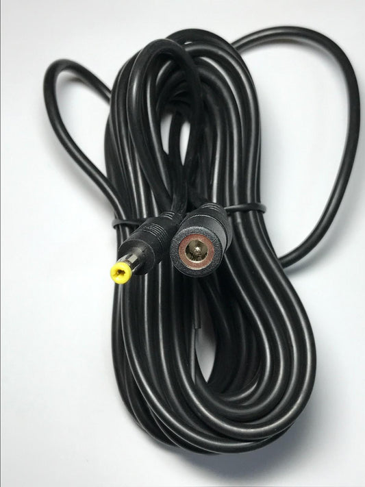 DC Extension Cable Lead 5M for Technika 10" Portable DVD Player TK10PDVD212