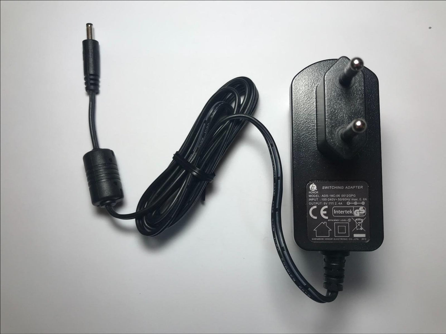EU Replacement for 5V 2.4A Switching Adaptor Lenovo ideapad MiiX 300-10IBY 80NR