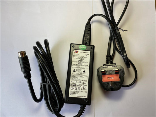 12V 4 PIN LACIE D2 HD 120GB FW DV EXTERNAL HARD DRIVE AC ADAPTOR POWER SUPPLY
