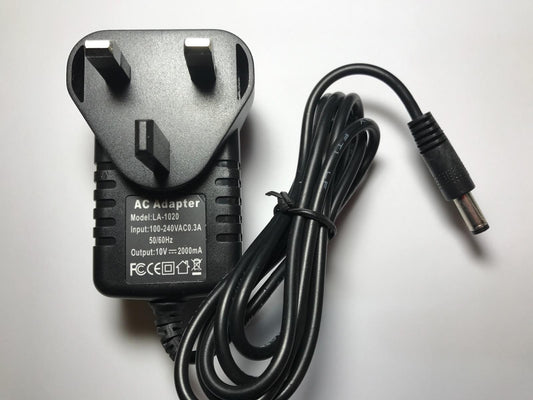 Replacement for 10V 800mA Centre Positive AC-DC Adaptor 4 Akai S20 Music Sampler