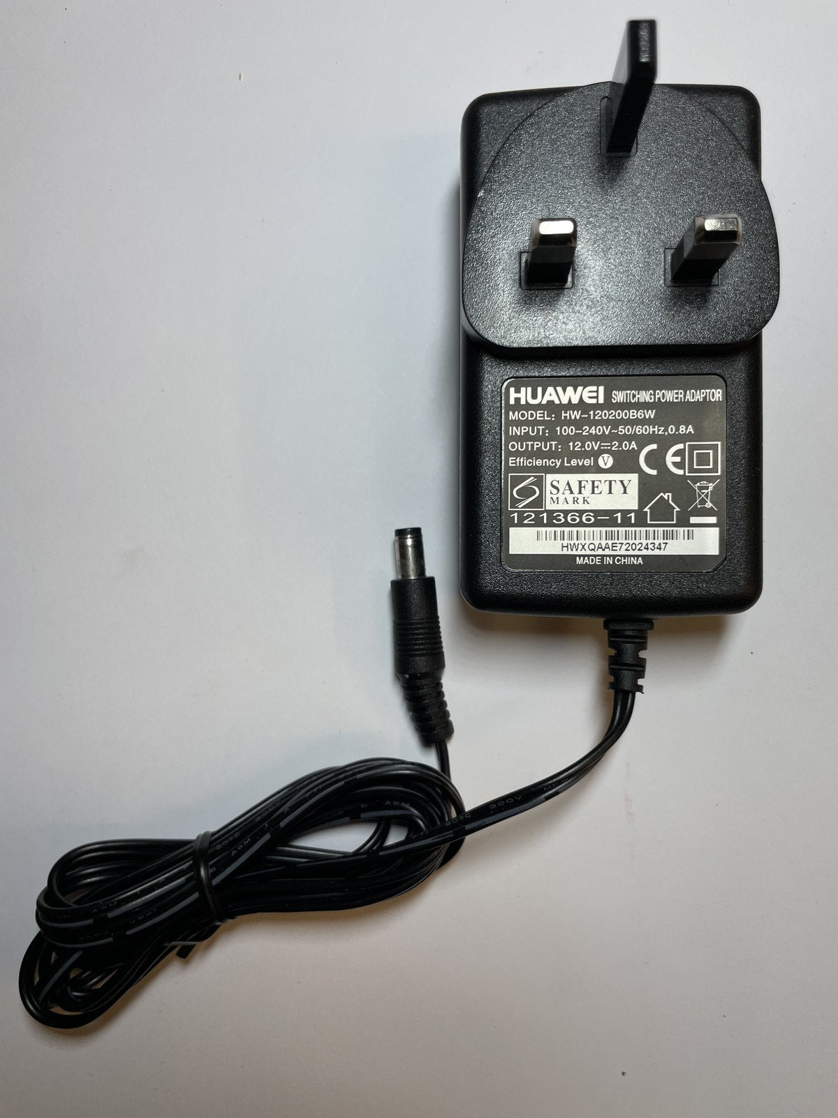 Replacement for 12.0V 1.42A 17.0W Intertek model SP210UK-W AC-DC Power Adaptor