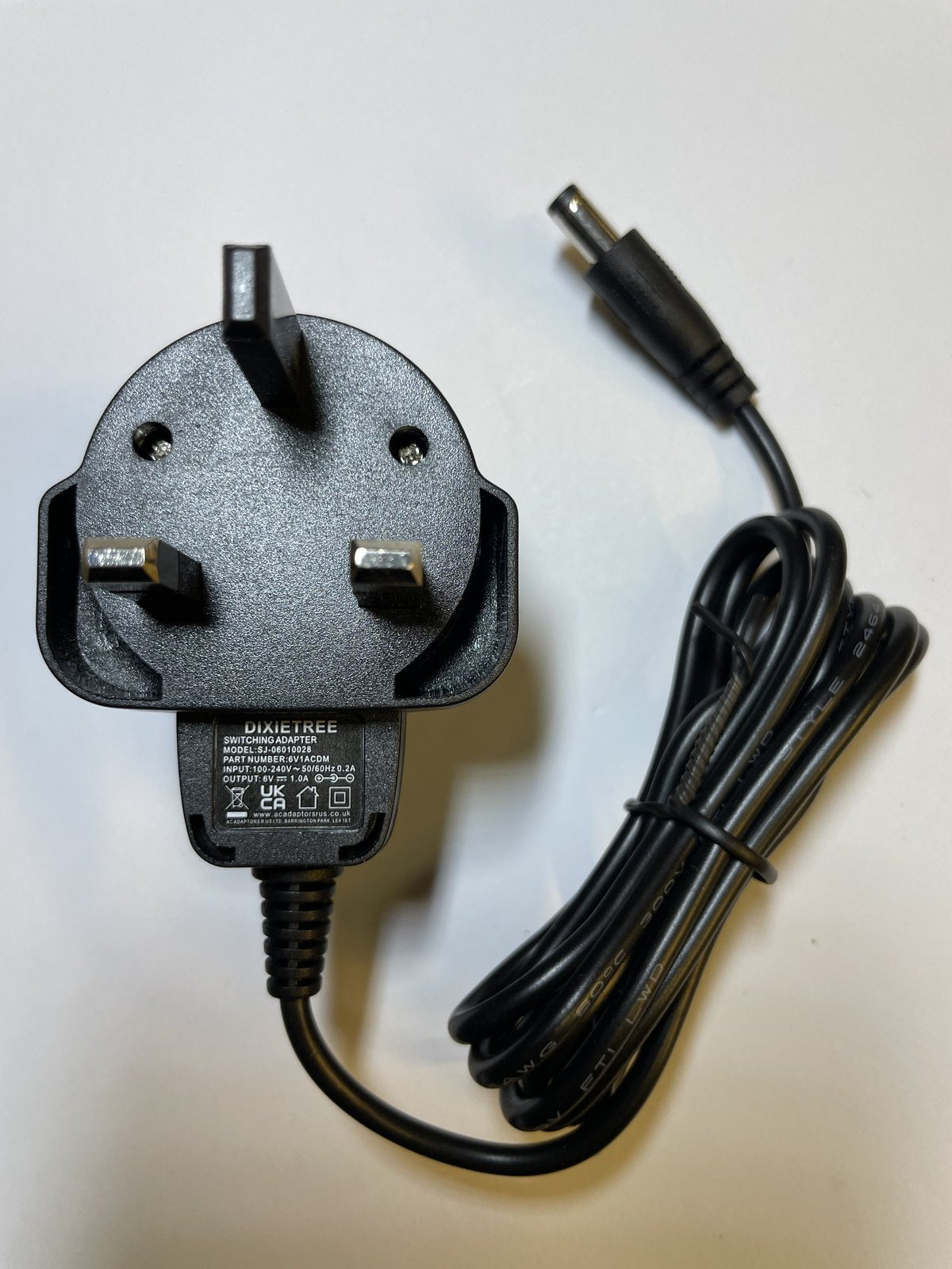 Replacement 6V Charger for JCB Cordless, Rechargeable Screwdriver, JCBD-CSK 4880