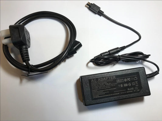Replacement for 24V 2.5A AC Adapter for SUNMI D2s LITE L3552 15.6" FHD Terminal