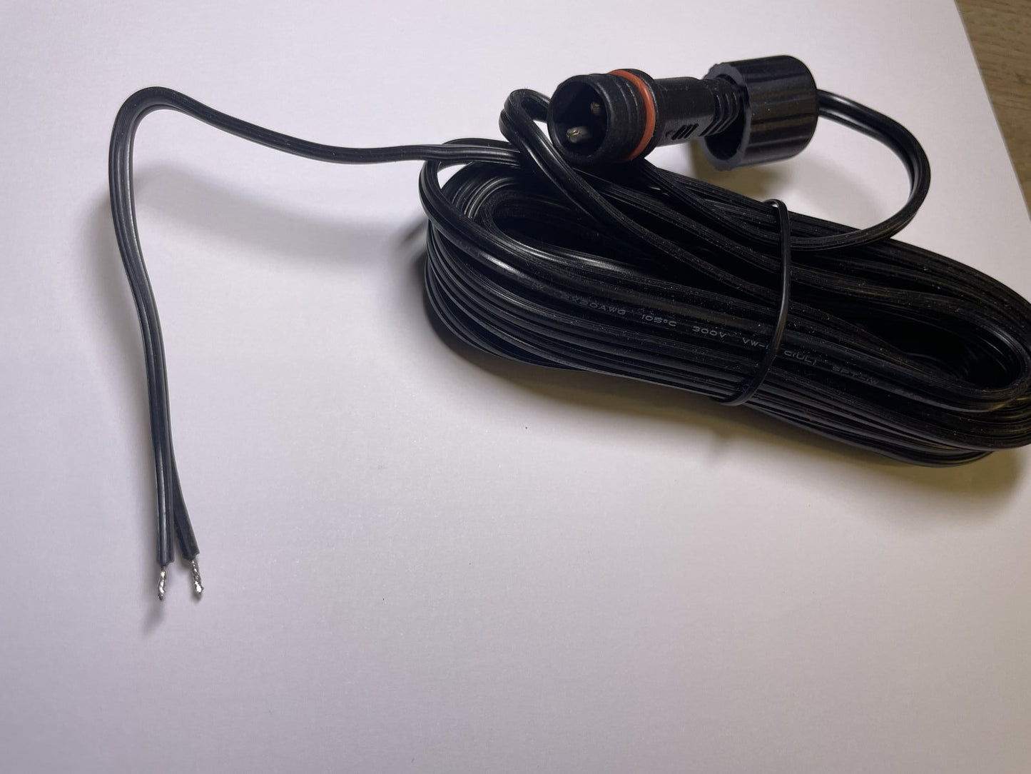 2 Pin Christmas Decoration Lights AC-DC Adaptor Power Supply Extension JT-DC