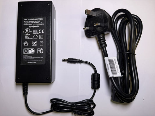 Replacement for Phlips ADPC1965 19VDC 3.42A 19V AC Adapter Power Supply UK Plug
