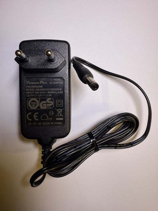EU 12V MAINS YAMAHA PA-4/PA-40 PSU PART AC ADAPTOR POWER SUPPLY PLUG