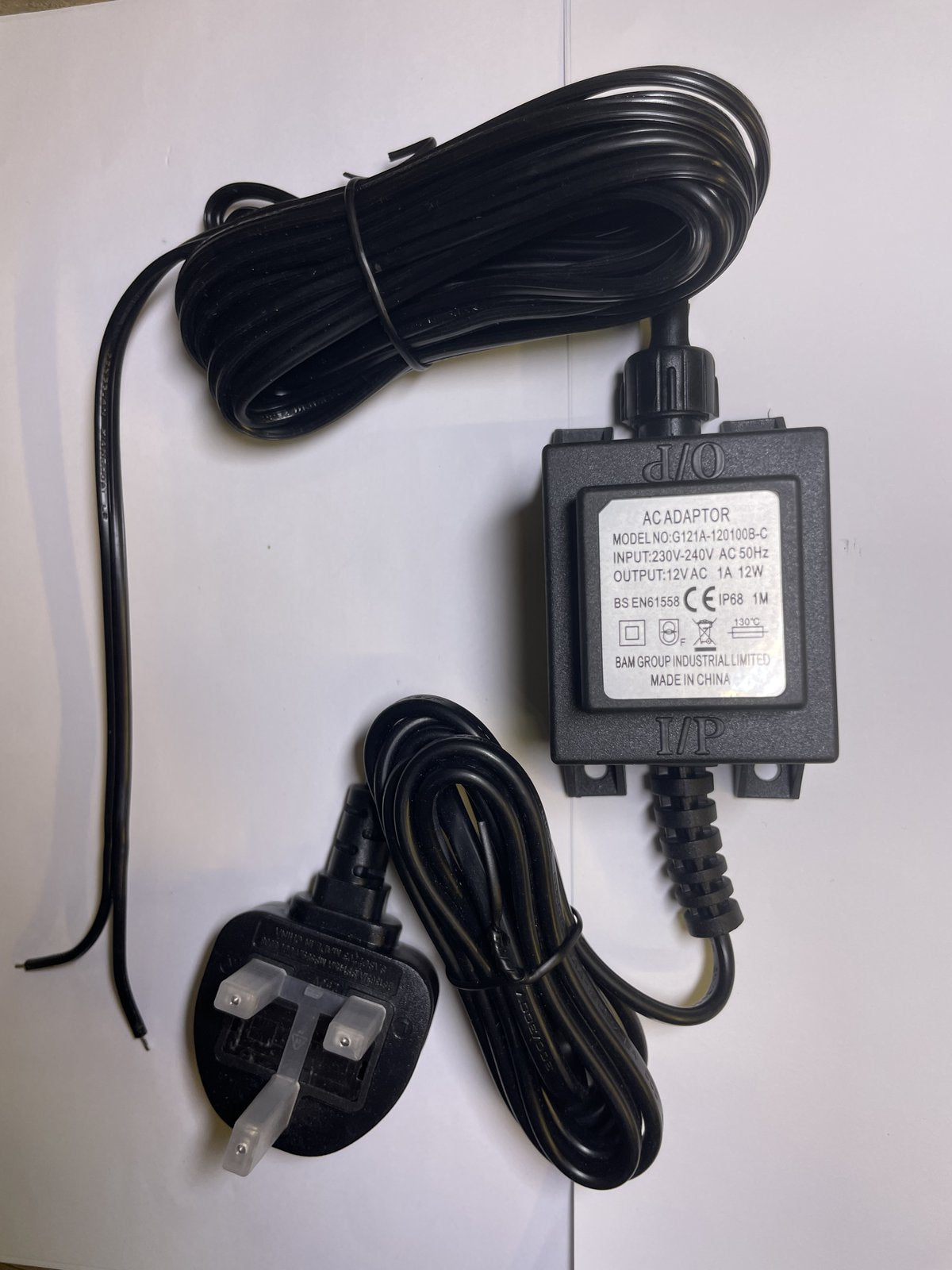 12V AC-AC ADAPTOR 12VAC 1A LINEAR TRANSFORMER POWER SUPPLY 5.5MM X 2.1MM 2.1