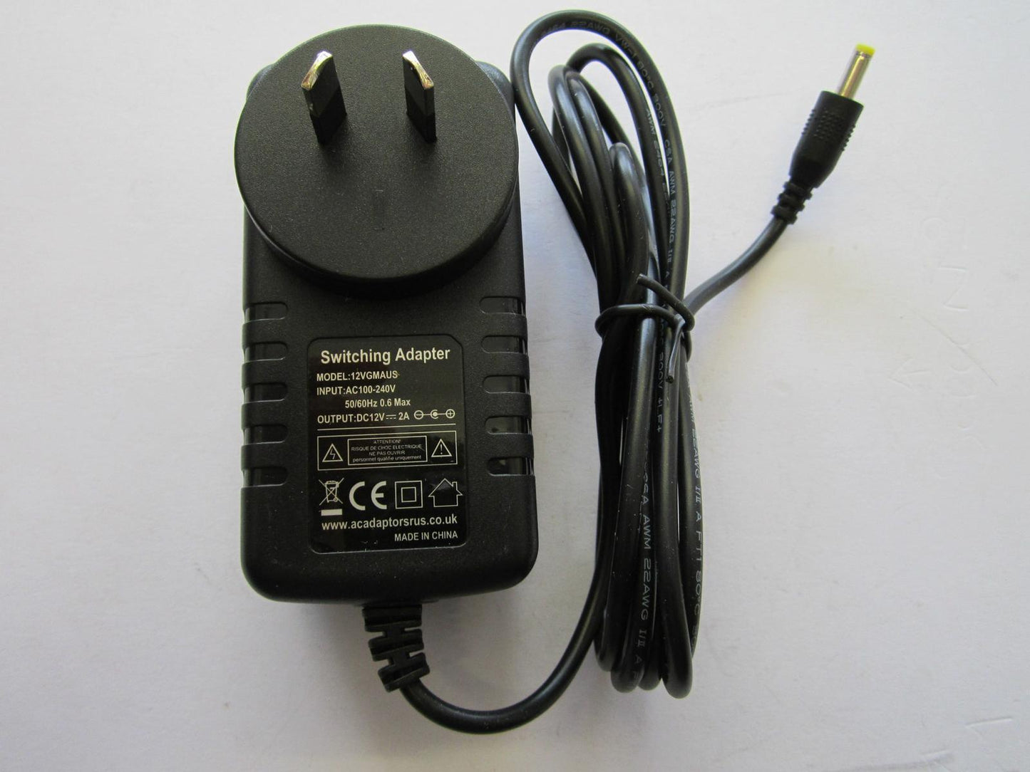 AUS 12V 2A Mains AC-DC Switching Adaptor Power Supply 4mm x 1.7mm 4x1.7