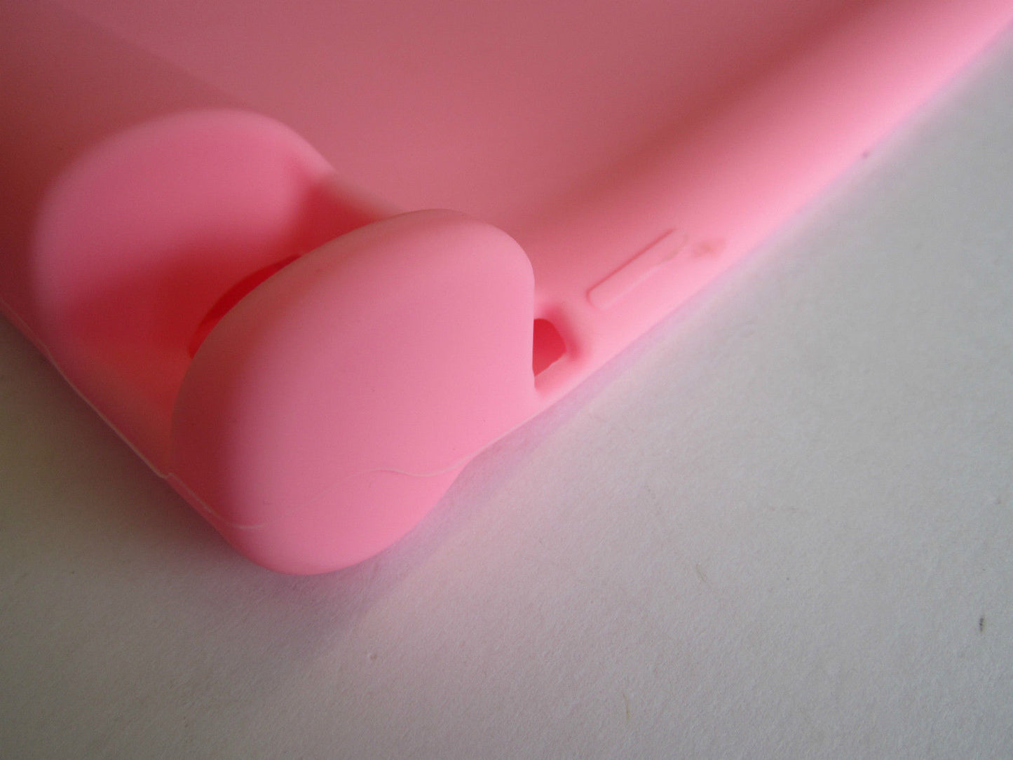 Kids Pink Rubber Silicone Case Stand for Ipad 4 4th Gen A1458 A1459 A1460