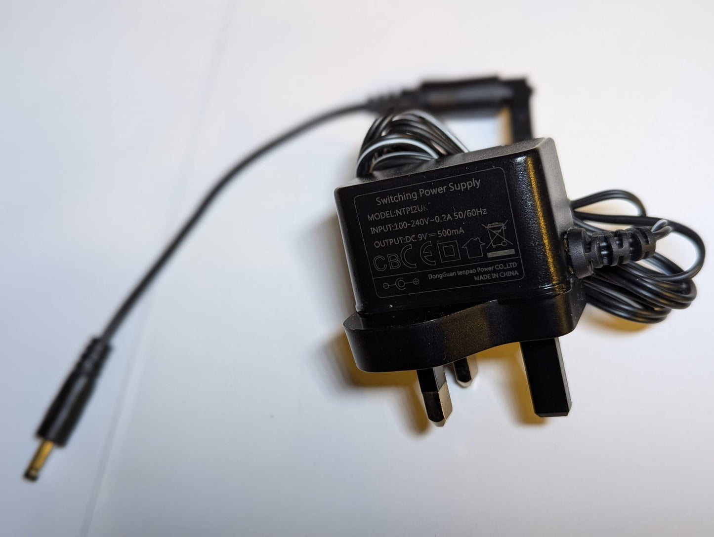 Replacement for 9V 200mA Charger for SilverCrest SAB 4.8 A2 Electric Sweeper