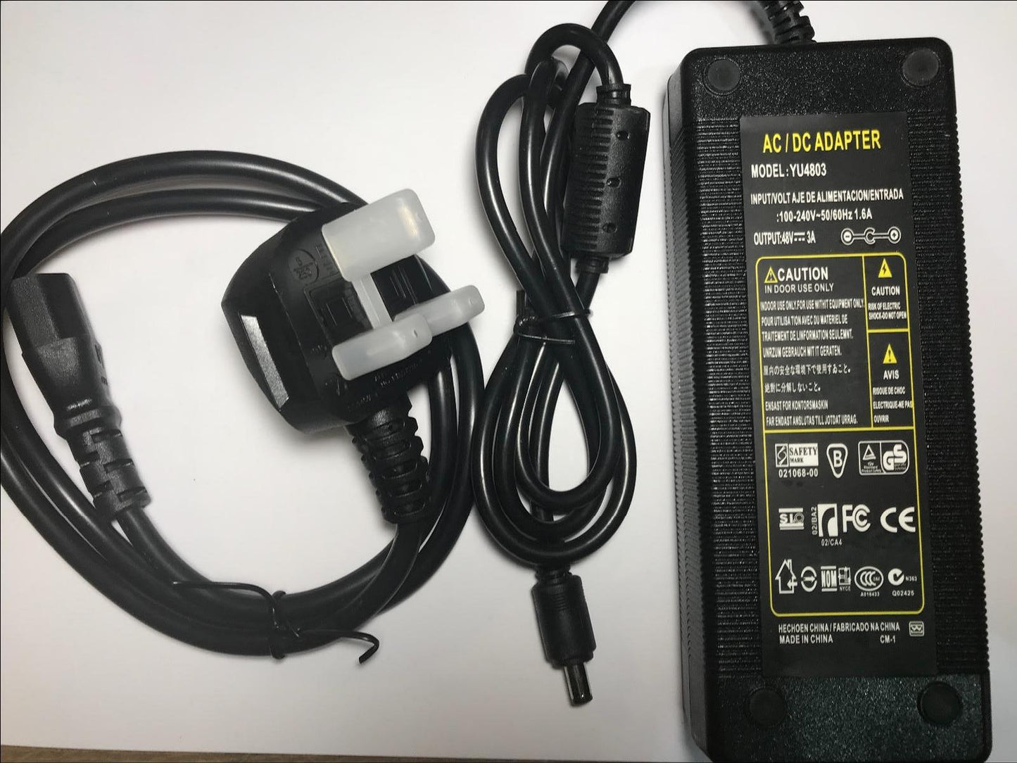 Replacement for Switching Power Adapter Model FSP120-AFAN2 48V 2.5A FSP Group In