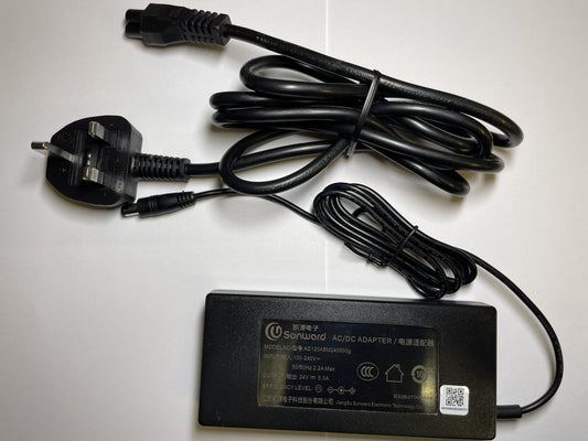 Replacement 24V AC Adaptor for Zebra GX420D, GX420T, GK888E, GK420E, GX430T
