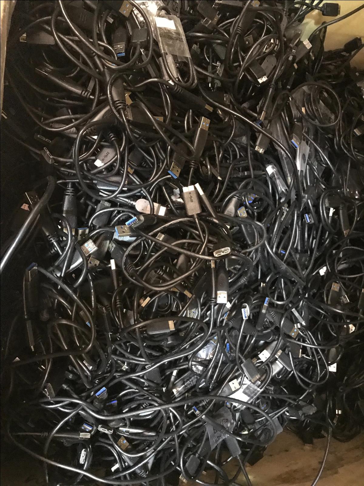BULK JOB LOT OF 50 X 50cm Long Super Speed USB3.0 External Hard Drive Cable Lead