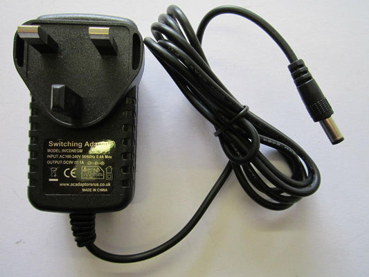 9V Negative Polarity AC Adaptor for Radio Shack PRO-70 Scanning Receiver 20-9310