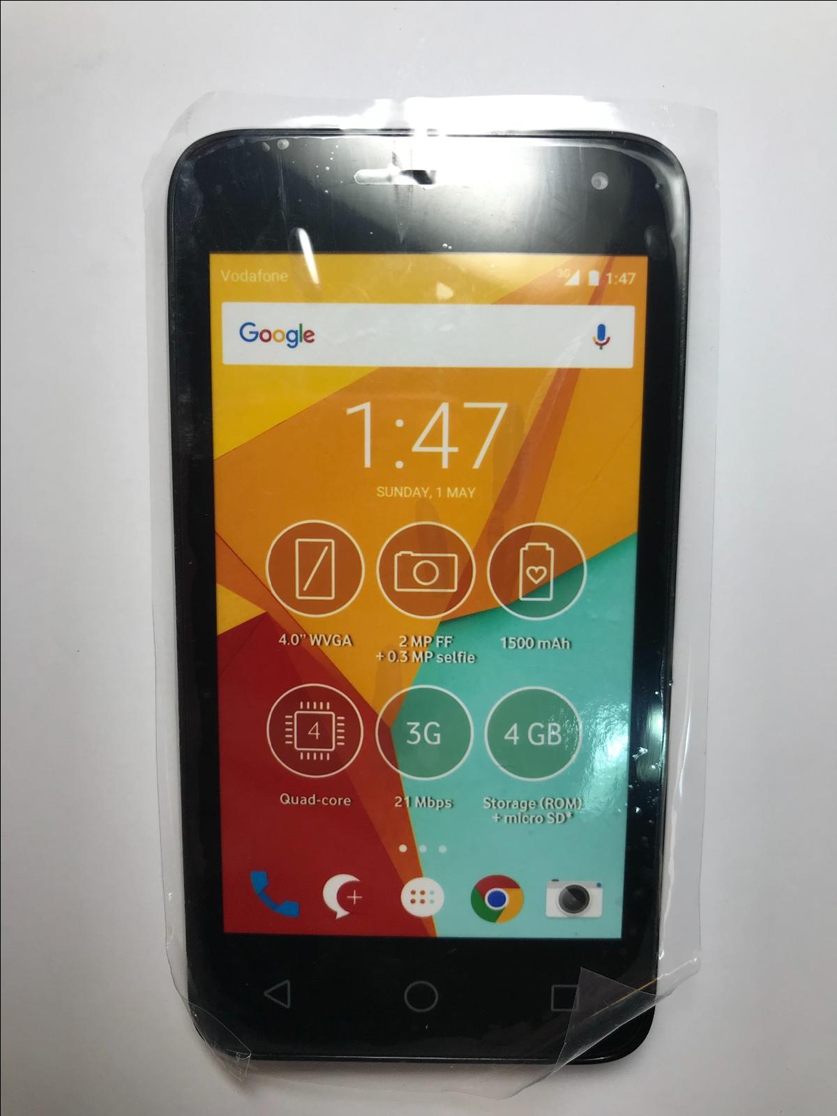 Alcatel Pixi 4 WHITE Vodafone Smartphone Dummy Kids Toy Display Phone FAKE PHONE