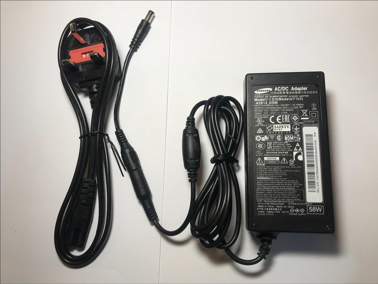 Replacement for 13V 3000mA AC-DC Switching Adapter S060A1303000P Power Supply