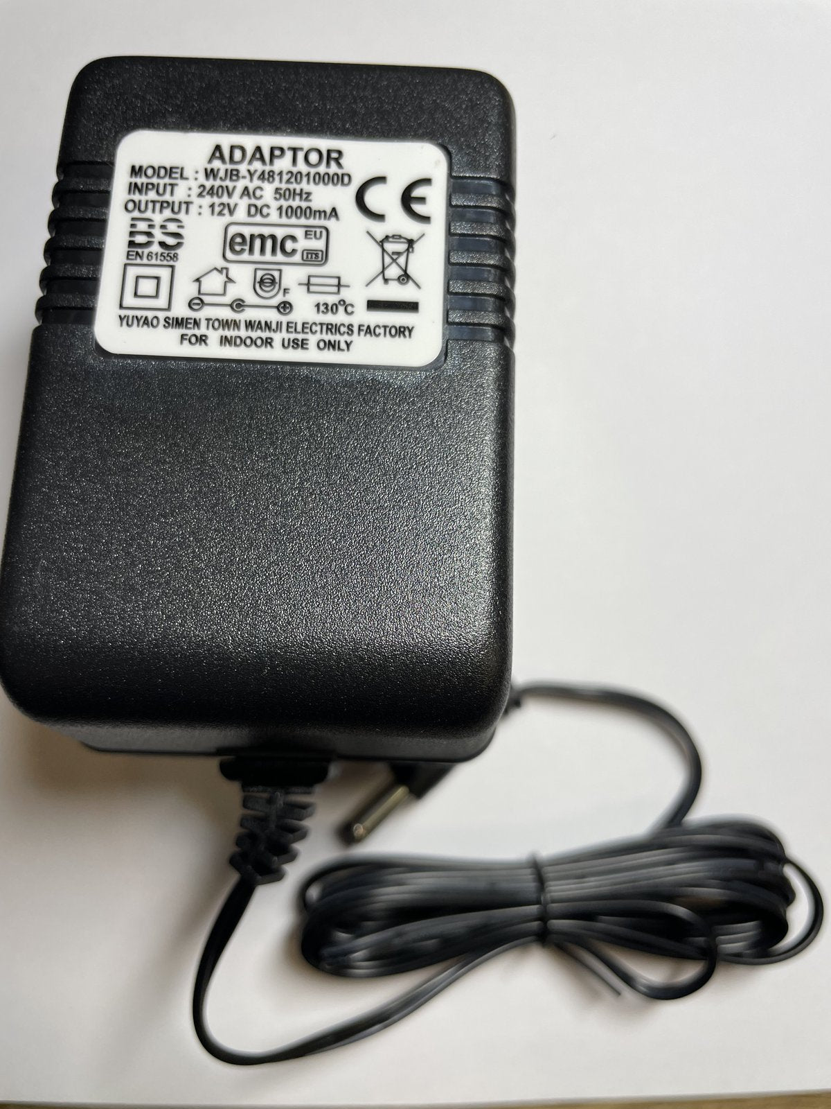 Replacement for DC 14V 800mA Class 2 Power Supply 525AV4309 Yamaha Comp Speakers