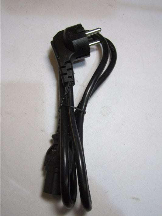 1M SCHUKO to IEC Kettle C13 Power Connector Lead Cable Black Cord