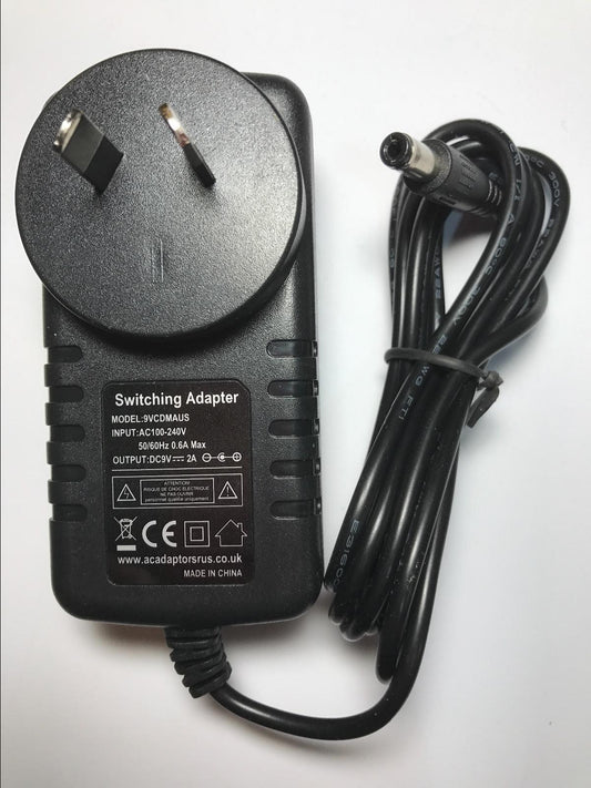 AUS 12V MAINS AC-DC SWITCHING ADAPTOR POWER SUPPLT FOR CASIO WK-3700 KEYBOARD